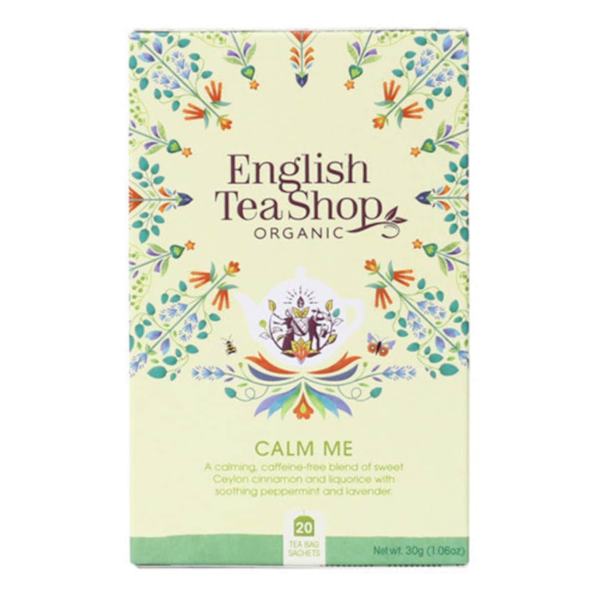 English Tea Shop Organic Wellness Tea Calm Me 20 Teabags