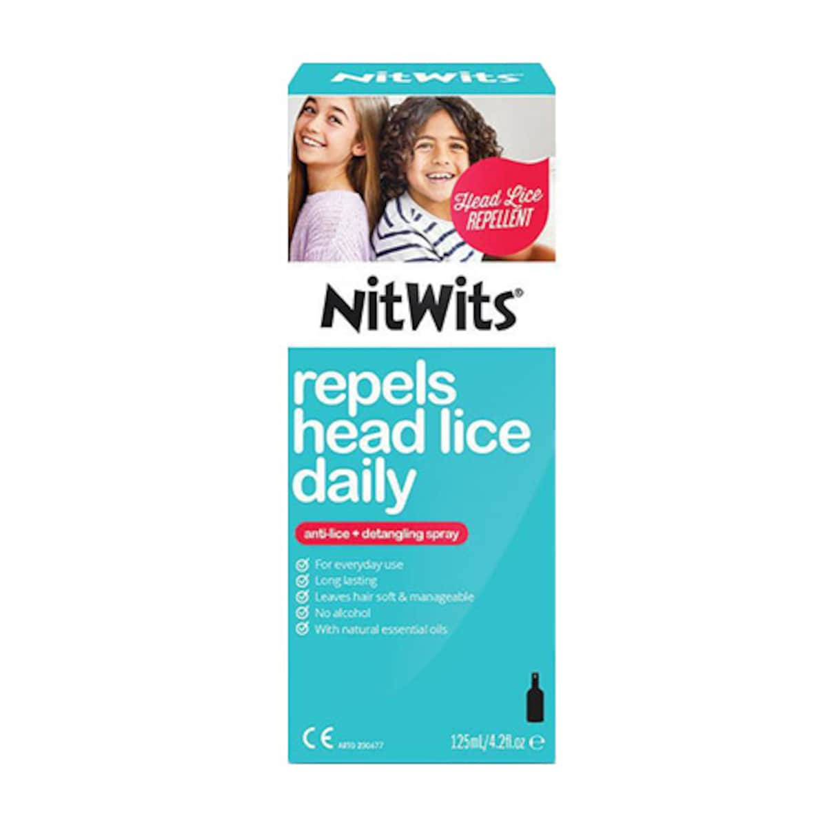 Nitwits Anti-Lice & Detangling Spray 125ml