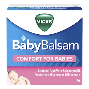 Vicks BabyBalsam Decongestant Rub 50g
