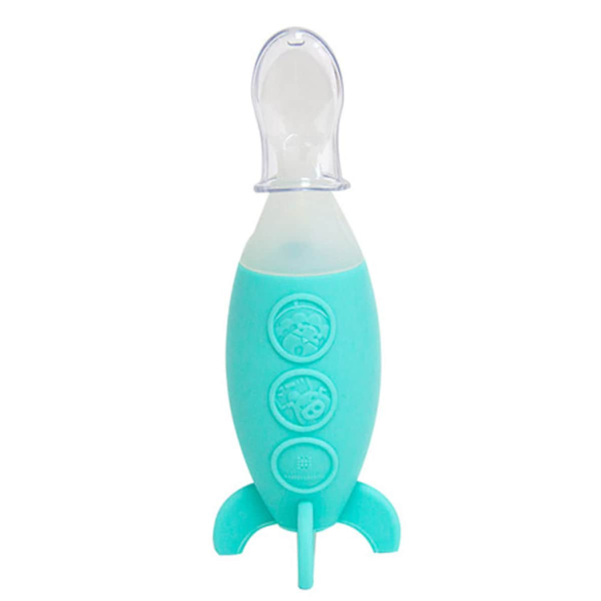 Marcus & Marcus Baby Feeding Spoon with Dispenser Blue