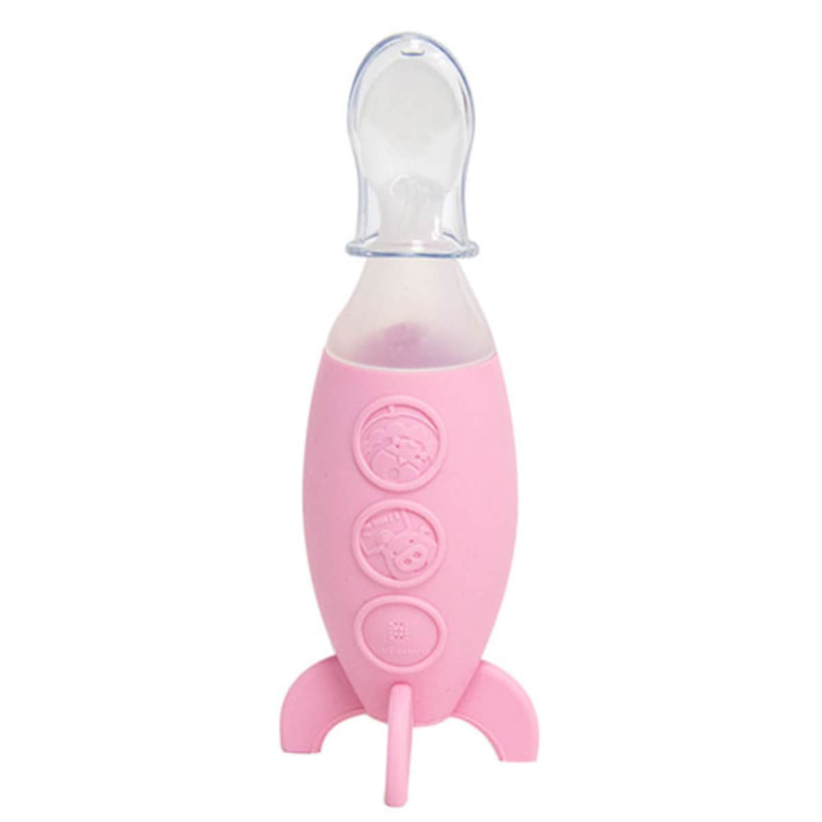 Marcus & Marcus Baby Feeding Spoon with Dispenser Pink