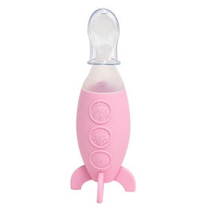 Marcus & Marcus Baby Feeding Spoon with Dispenser Pink