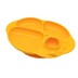 Marcus & Marcus Yummy Dips Suction Divided Plate Yellow