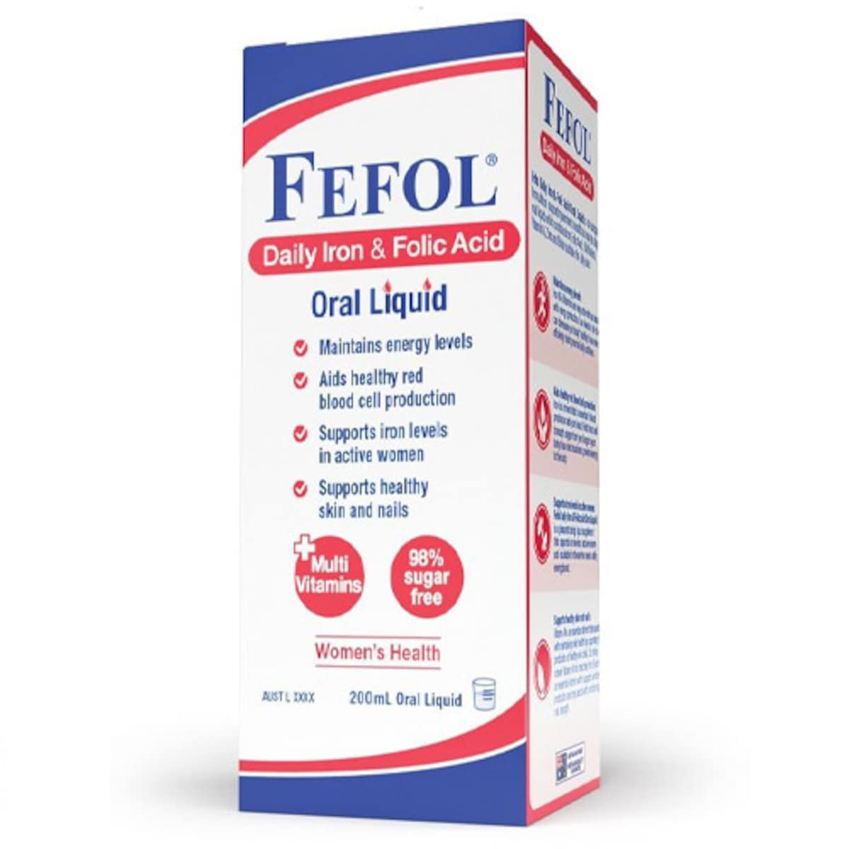 Fefol Daily Iron & Folic Acid 200ml