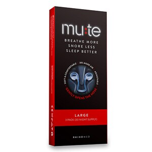 Mute Snoring Device Large 30 Nights Supply