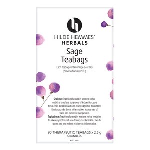 Hilde Hemmes Herbals Sage 30 Tea Bags