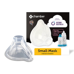 e-chamber Asthma Spacer Mask Infant/Child Small