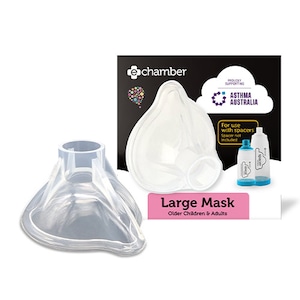 e-chamber Asthma Spacer Mask Adult Large