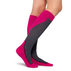 Jobst Sport Compression Socks Unisex 15-20 mmHg Pink L