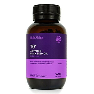 Hab Shifa TQ+ Activated Black Seed Oil 120 Capsules