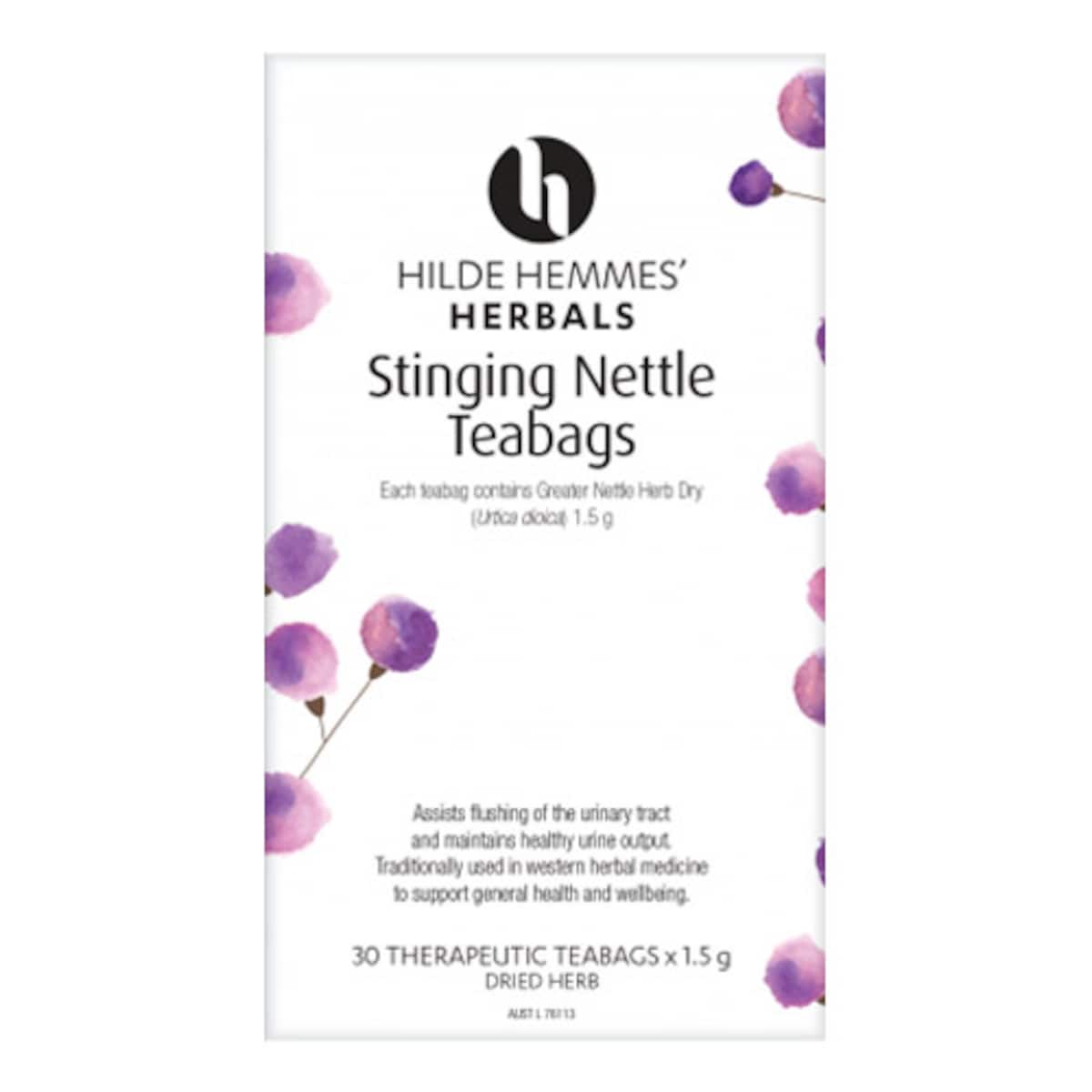 Hilde Hemmes Herbals Stinging Nettle 30 Tea Bags Australia