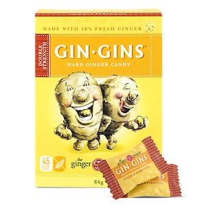 The Ginger People Gin Gins Ginger Candy Hard Double Strength 84g