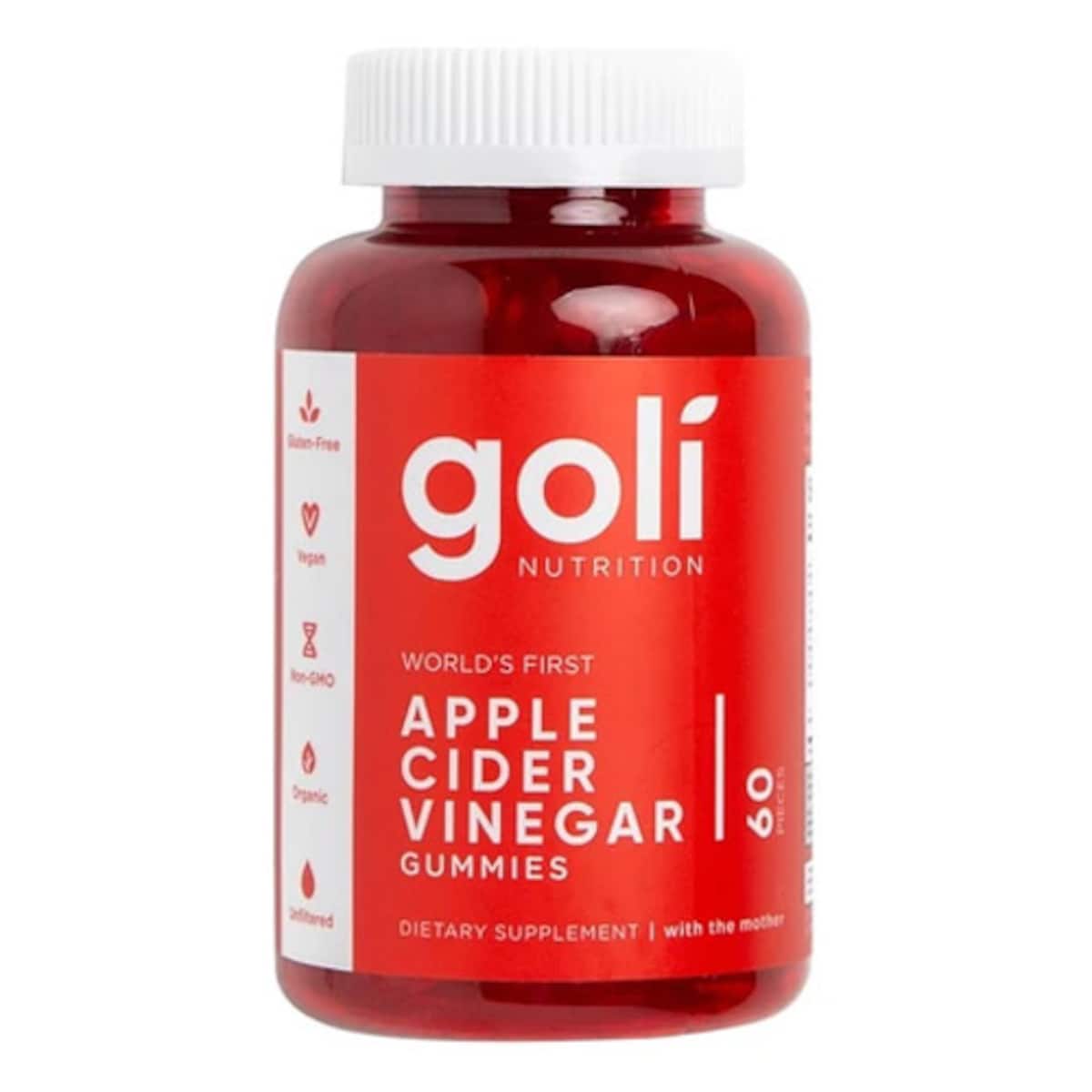 Goli Nutrition Apple Cider Vinegar Gummies 60 Pack