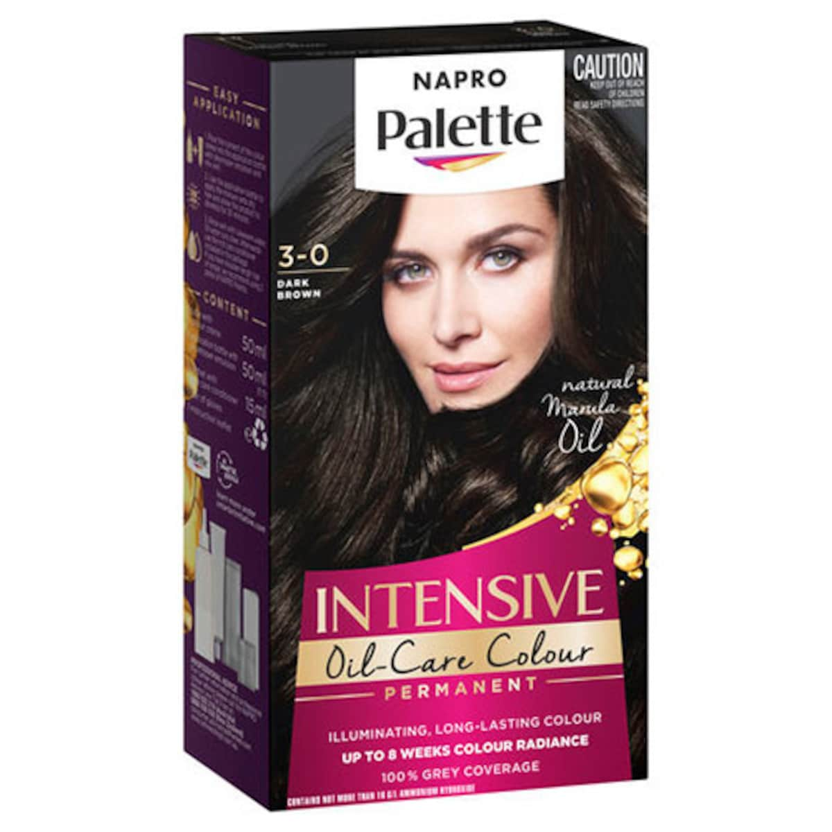 Napro Palette Hair Colour 3.0 Dark Brown by Schwarzkopf