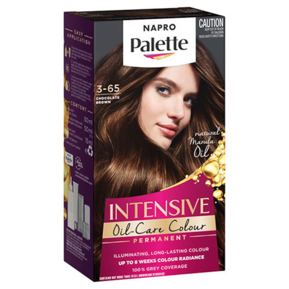 Napro Palette Hair Colour 3.65 Chocolate Brown by Schwarzkopf