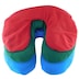 Silicone Bead Heat Pack Neck Cushion Polar Fleece Cover 1 Pack (Colours selected at random)