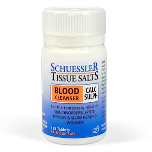 Schuessler Tissue Salts Calc Sulph Blood Cleanser 125 Tablets