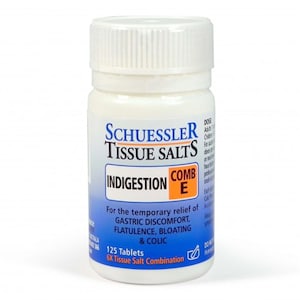 Schuessler Tissue Salts Comb E Indigestion 125 Tablets