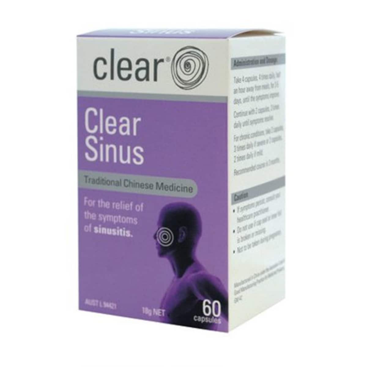 Clear Sinus 60 Capsules