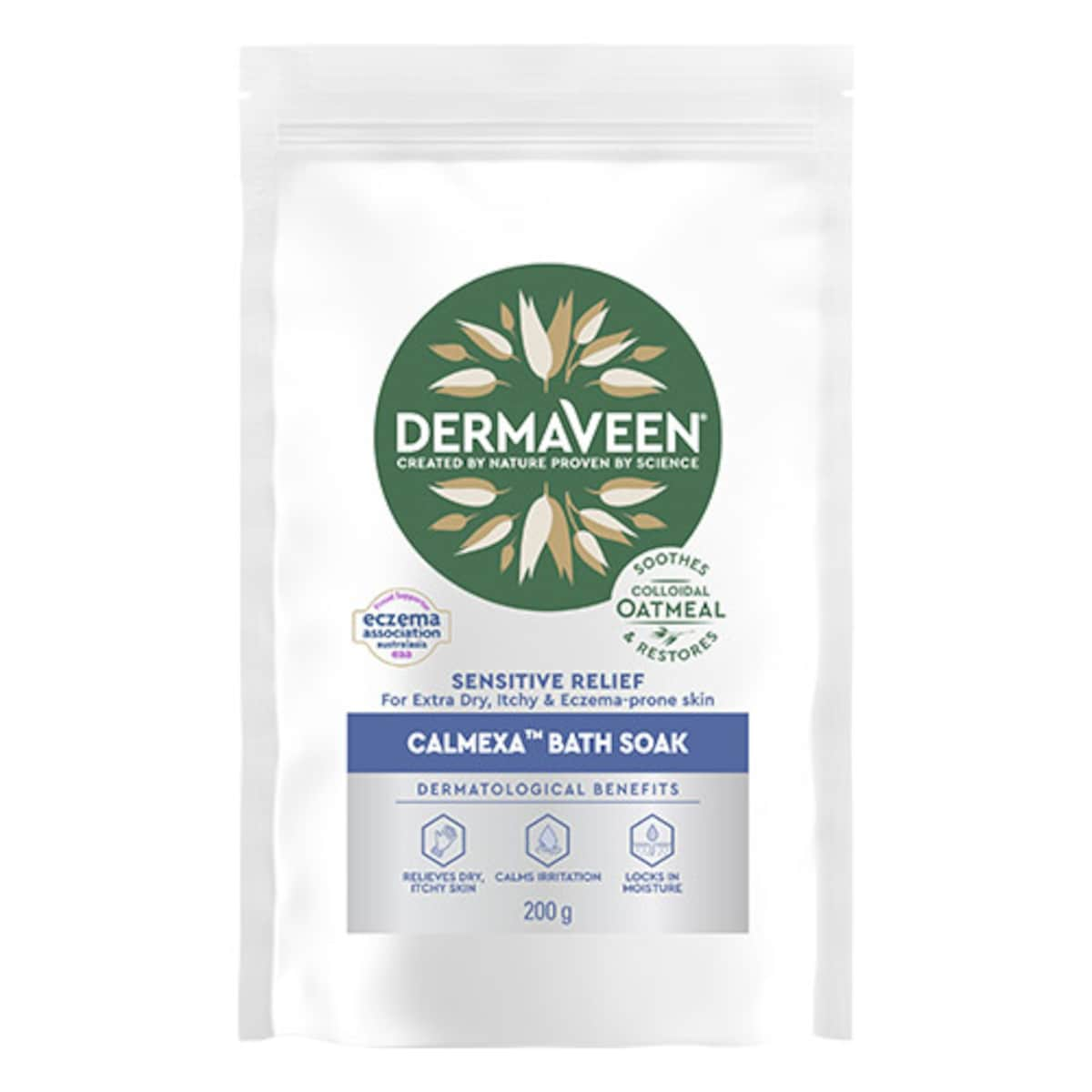 DermaVeen Sensitive Relief Calmexa Bath Soak 200g