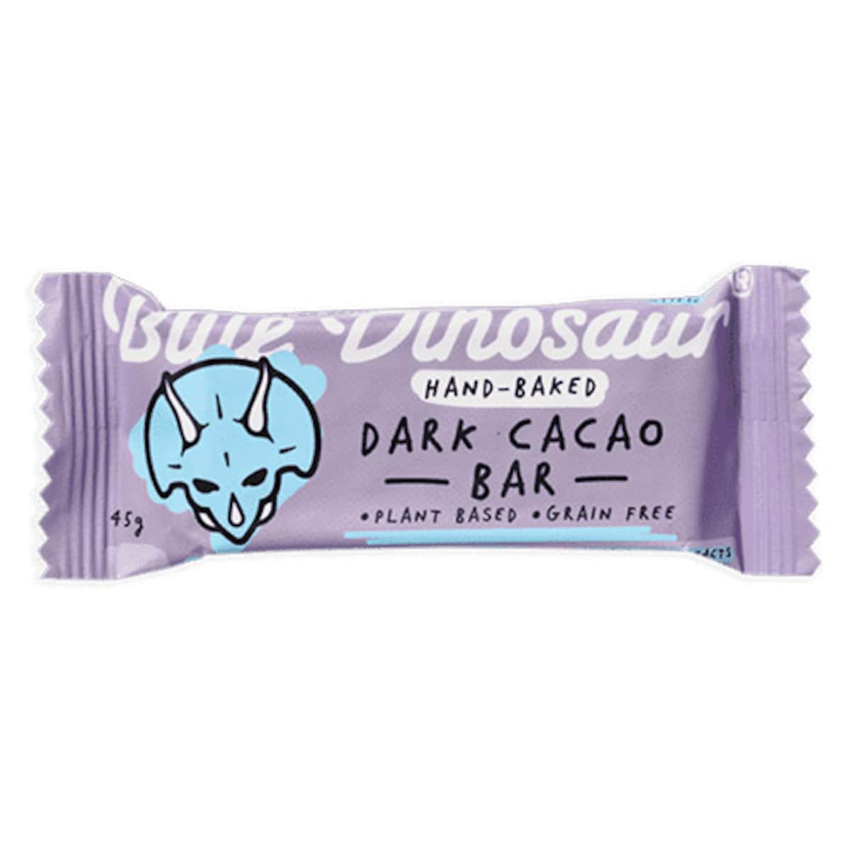 Blue Dinosaur Snack Bar Dark Cacao 45g
