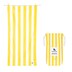 Dock & Bay Cabana Collection 100% Recycled Quick Dry Beach Towel XL Boracay Yellow
