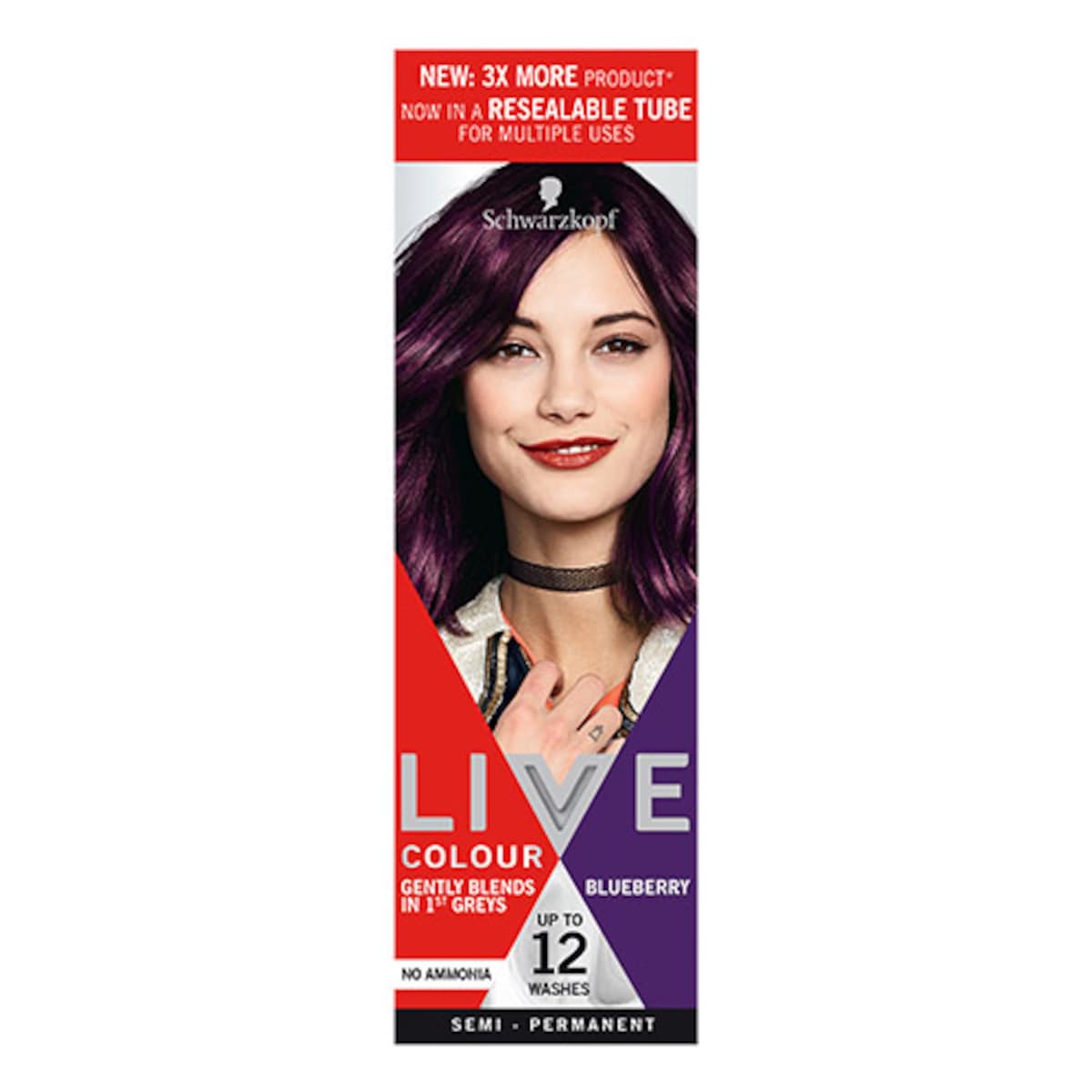 Schwarzkopf Live Colour Blueberry 75ml