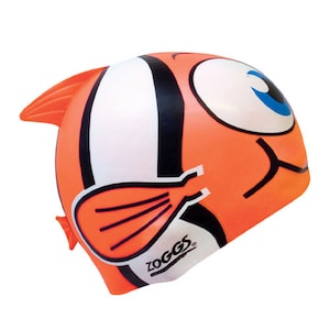 Zoggs Junior Character Swim Cap Assorted Sea Animals (Colours selected at random)