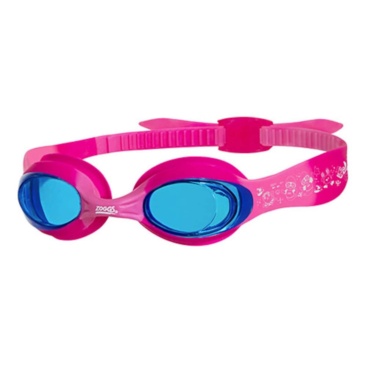 Zoggs Kids Little Twist Swim Goggles Pink with Tinted Lenses (Up to 6 Yrs)