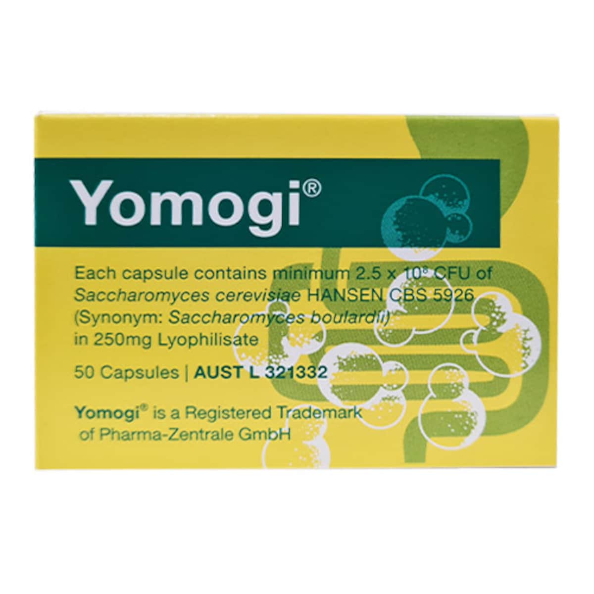 Yomogi Saccharomyces Boulardii 50 Capsules