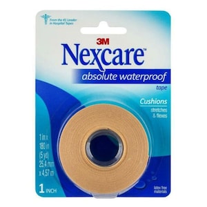 Nexcare Absolute Waterproof Tape 25.4mm x 4.5m 1 Roll