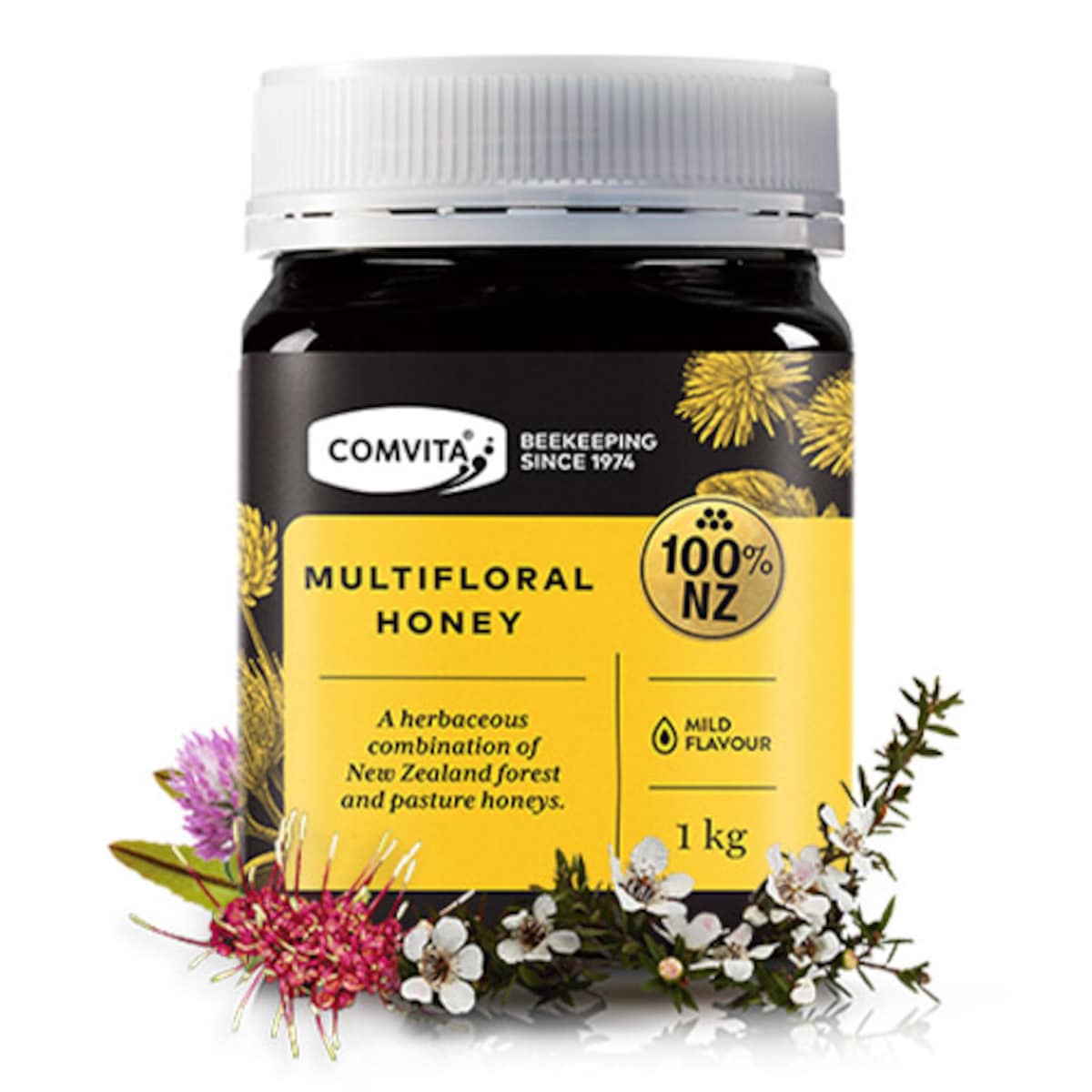Comvita Multiflora Honey 1kg