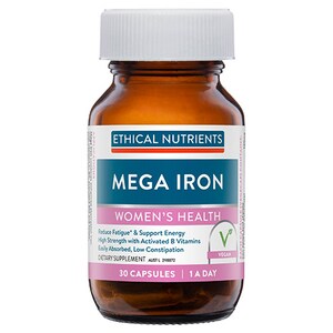 Ethical Nutrients Mega Iron 30 Capsules