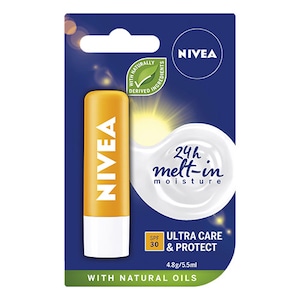 Nivea Ultra Care & Protect SPF30 Lip Balm 4.8g