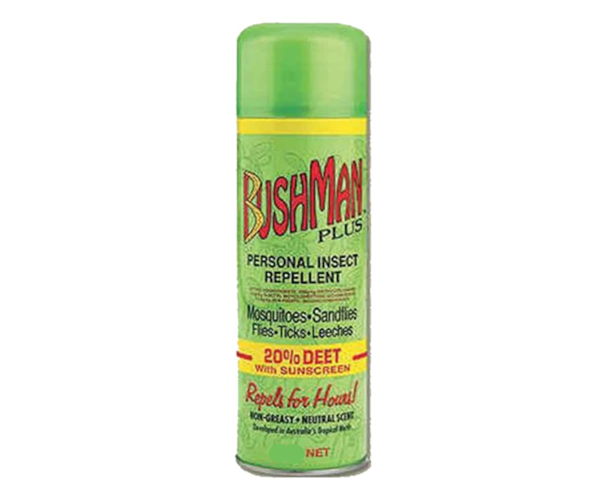 Bushman Plus 20% Deet Insect Repellent with Sunscreen Spray 50g