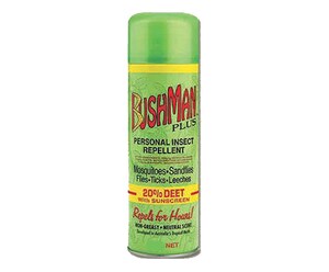 Bushman Plus 20% Deet Insect Repellent with Sunscreen Spray 50g