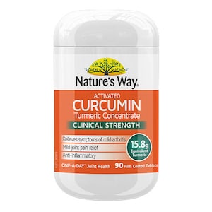 Natures Way Activated Curcumin Clinical Strength 90 Tablets