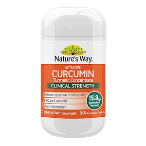 Natures Way Activated Curcumin Clinical Strength 30 Tablets