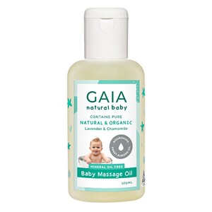 Gaia Natural Baby Massage Oil 125ml