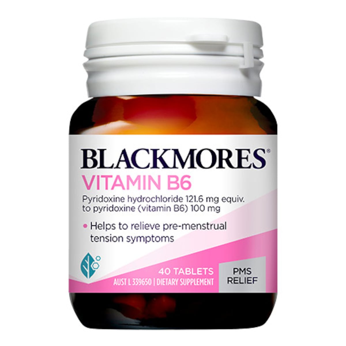 Blackmores Vitamin B6 100mg 40 Tablets Australia