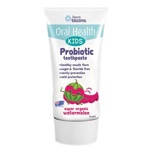Henry Blooms Kids Probiotic Toothpaste Organic Watermelon 50g
