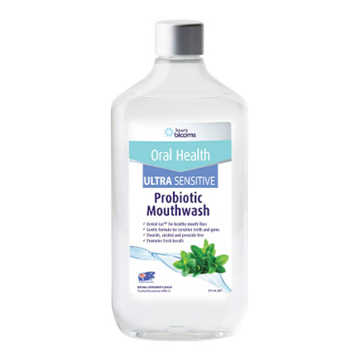 Henry Blooms Probiotic Mouthwash Ultra Sensitive 375ML