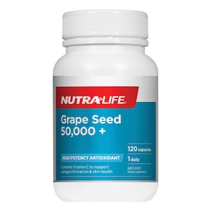 Nutra-Life Grape Seed 50000+ 120 Capsules