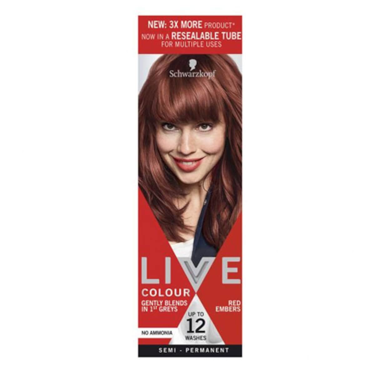 Schwarzkopf Live Colour Red Embers 75ml