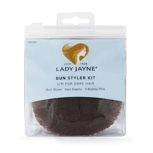 Lady Jayne Bun Styler Kit Dark Small/Medium