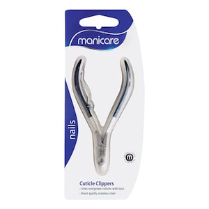 Manicare Cuticle Clippers 100mm with Side Spring