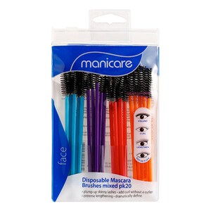 Manicare Disposable Mascara Brushes Mixed 20 Pack