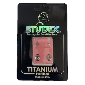 Studex Mini Traditional Stud Earring Titanium 1 Pair