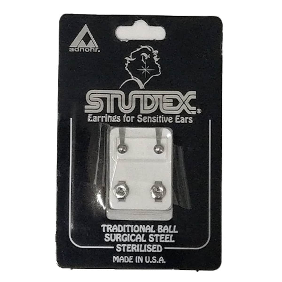 Studex Regular Traditional Silver Stud Earring 1 Pair