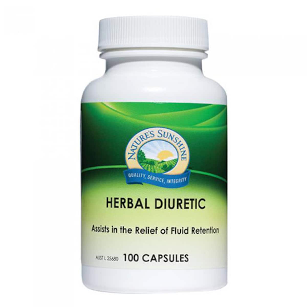 Nature's Sunshine Herbal Diuretic 415mg 100 Capsules